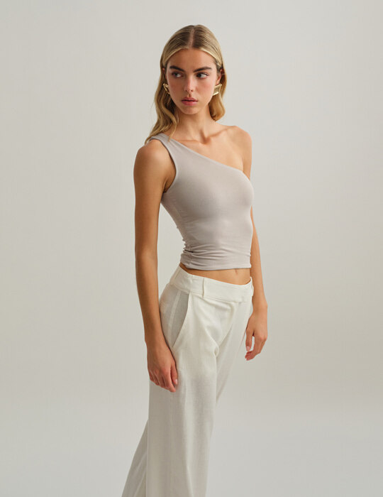 Γυναικεία one-shoulder μπλούζα bamboo