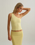 Γυναικεία one-shoulder μπλούζα bamboo