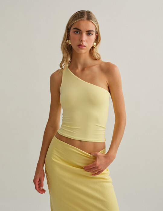 Γυναικεία one-shoulder μπλούζα bamboo