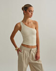Γυναικεία one-shoulder μπλούζα bamboo