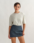 Oversized ριγέ t-shirt