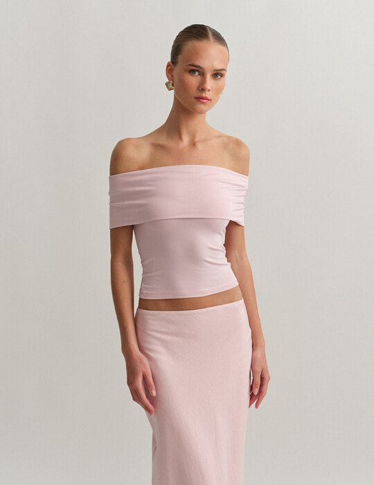 Off-shoulder μπλούζα bamboo