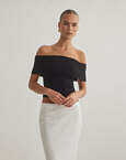 Off-shoulder μπλούζα bamboo