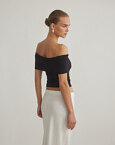 Off-shoulder μπλούζα bamboo