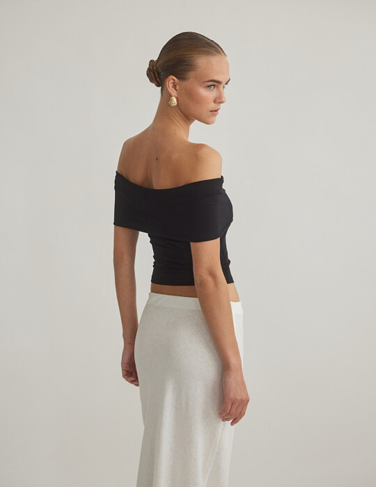 Off-shoulder μπλούζα bamboo