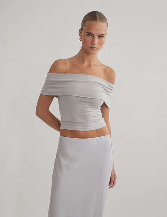 Off-shoulder μπλούζα bamboo