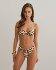 Μπικίνι animal print με μπανέλα
