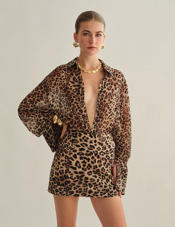 Παντελονόφουστα animal print